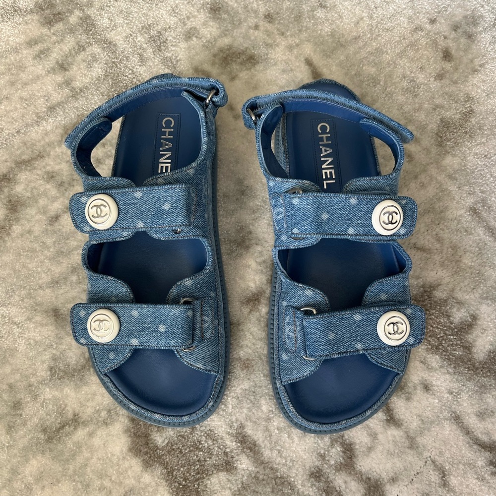 ❌SOLD❌Chanel Dad sandals